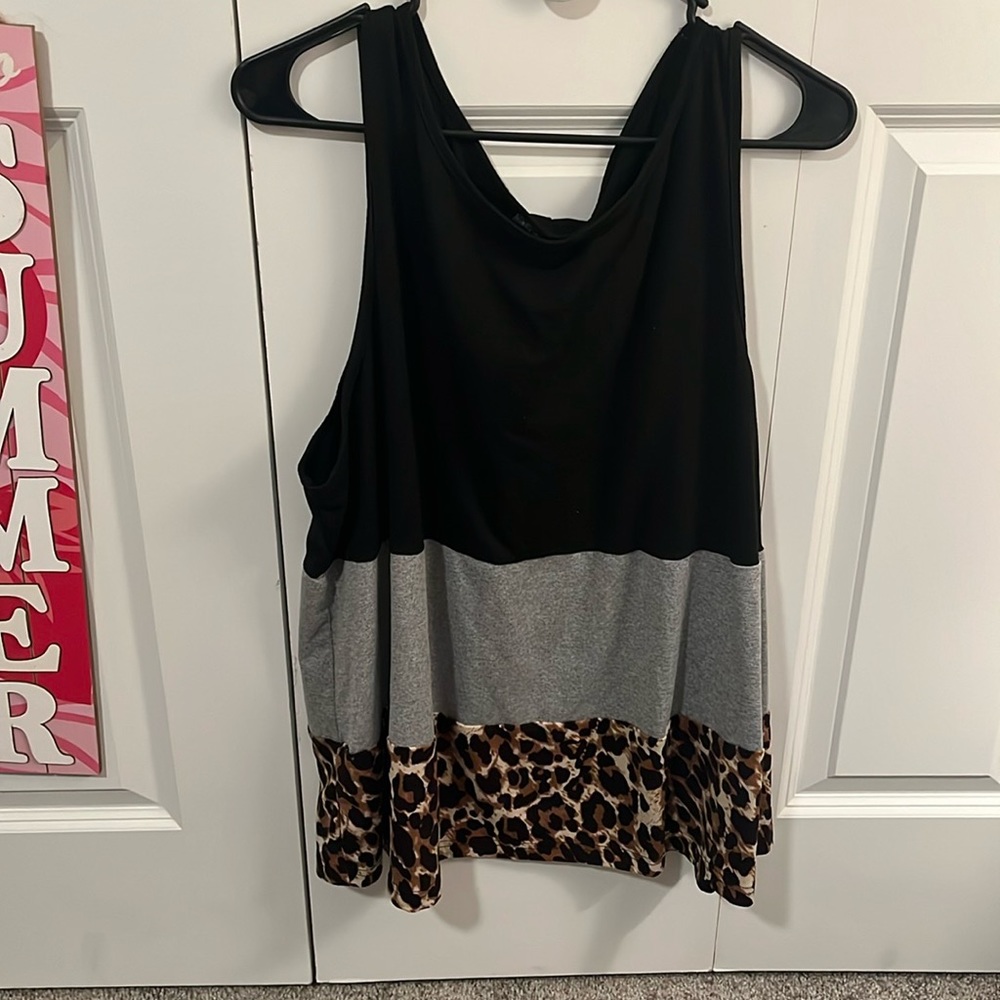 Cute plus size tank top